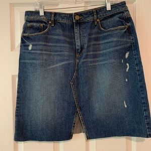 Loft denim skirt